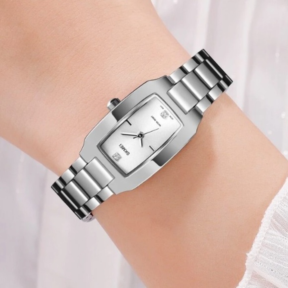 🆕 Silver Bracelet Wrist Watch